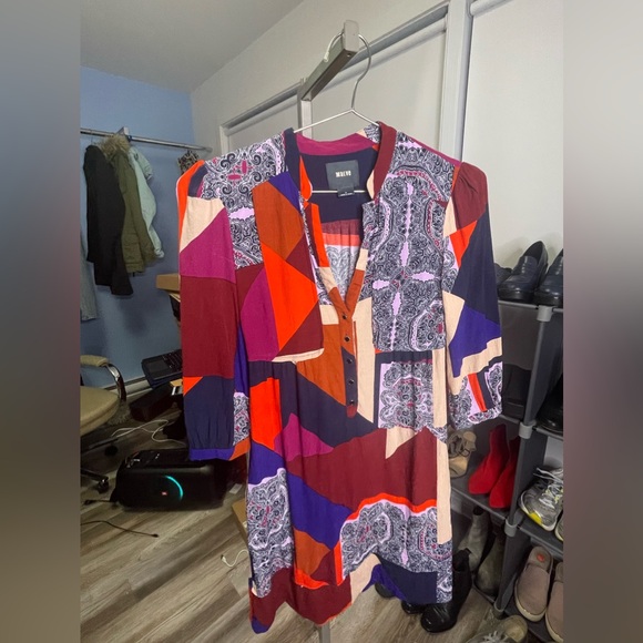 Anthropologie Maeve Paisley Size 0 - Picture 4 of 8